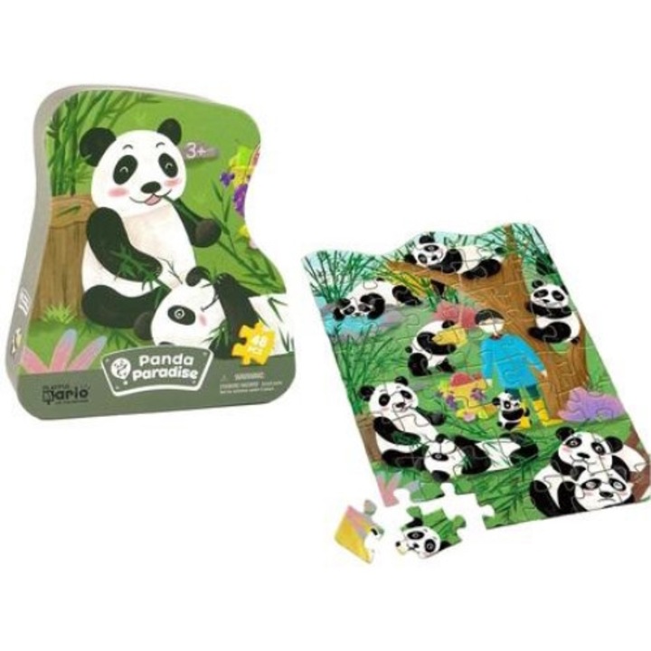 Пъзел, Leantoys, 48 части, 50x34 см, 3 години+, Многоцветен