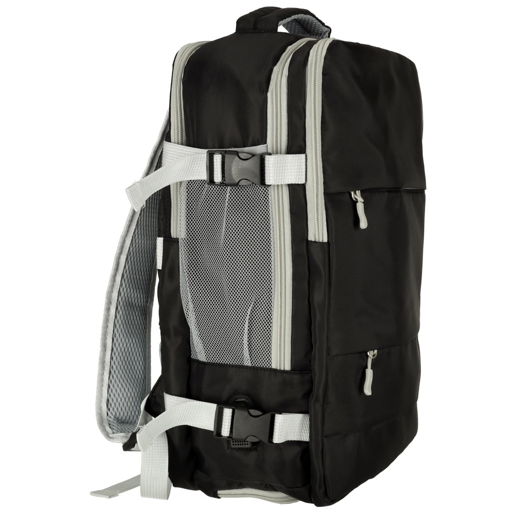 Core77 Rucsac Rucsac de calatorie cu avion cablu USB impermeabil 45x16x28cm negru ...