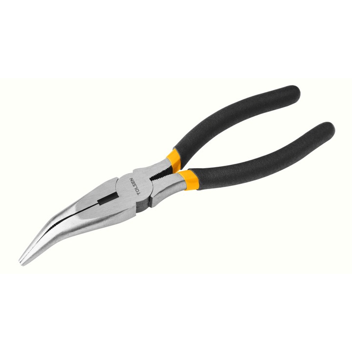 Клещи с огънат нос, полукръгли, 160мм, Tolsen