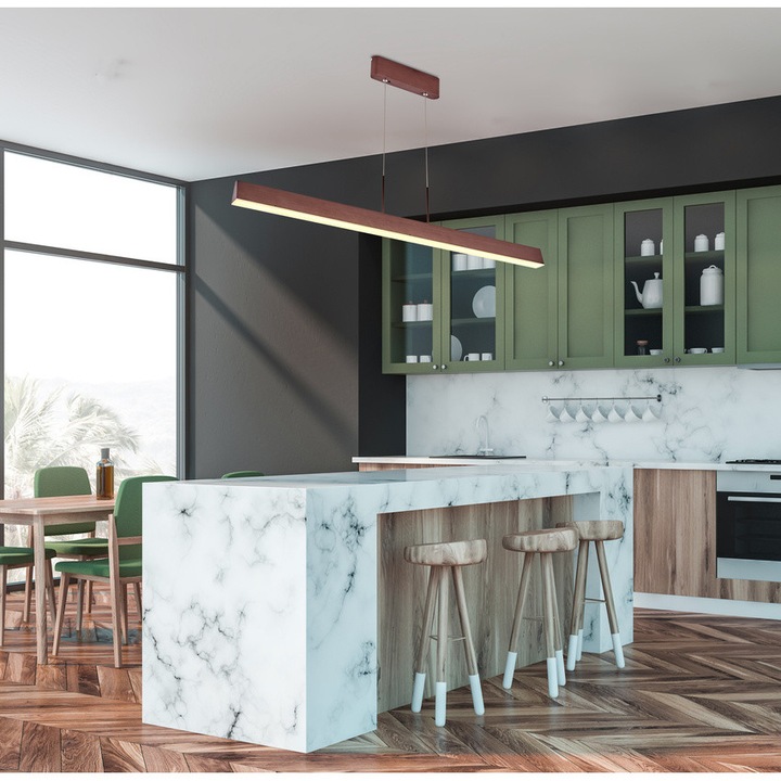 LED пендел, Candellux Lighting, кафява