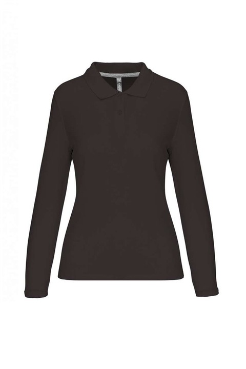 Bluza pentru femei, polo - WK277, Gri inchis