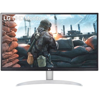 Monitor LG UHD, 27", IPS, 3840 x 2160, 5ms, 60hz, HDR 400, HDMI, DP, Pivot, HAS