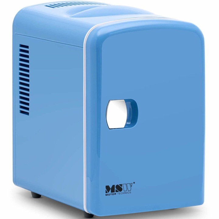 Мини хладилник, ТБО, 12V, 4л, Син