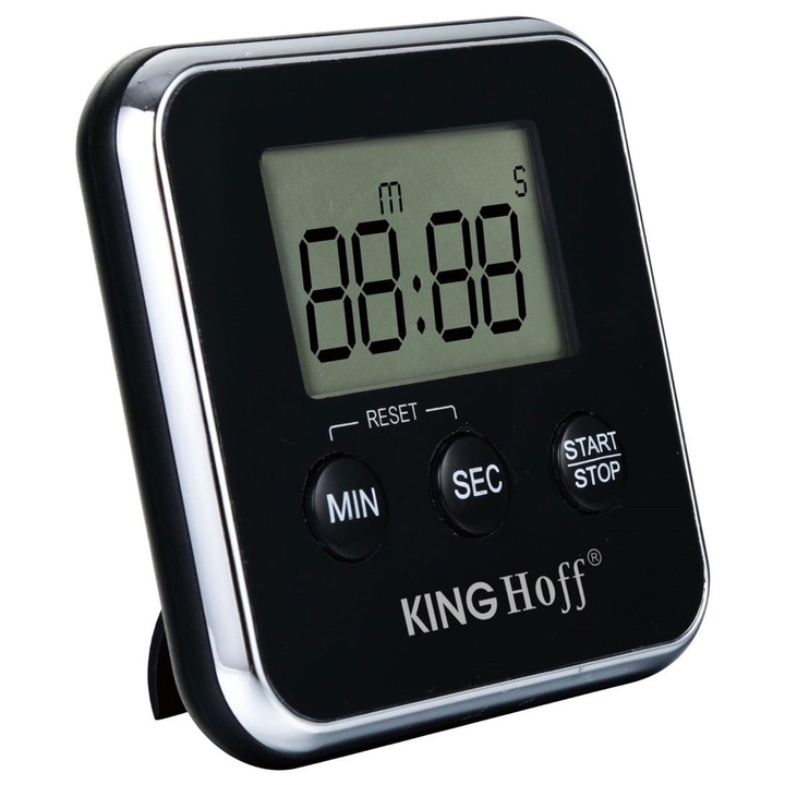 Ceas pentru bucatarie, KINGHOFF, Negru
