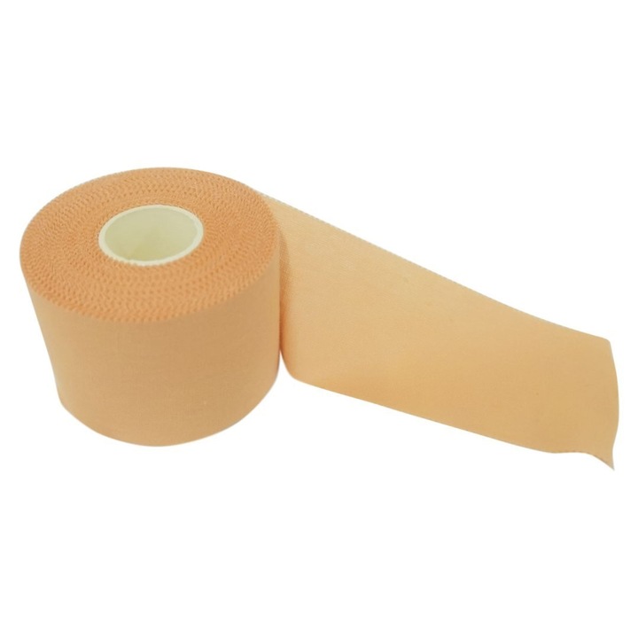 Sportszalag, Master, Pamut, 5 cm x 13,7 m, Hipoallergén, Vízálló, Bézs