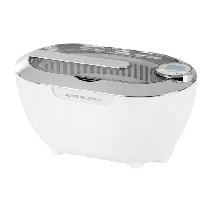 Aparat de curatat cu ultrasunete, Activeshop, 0.6 l, 31 W, Alb