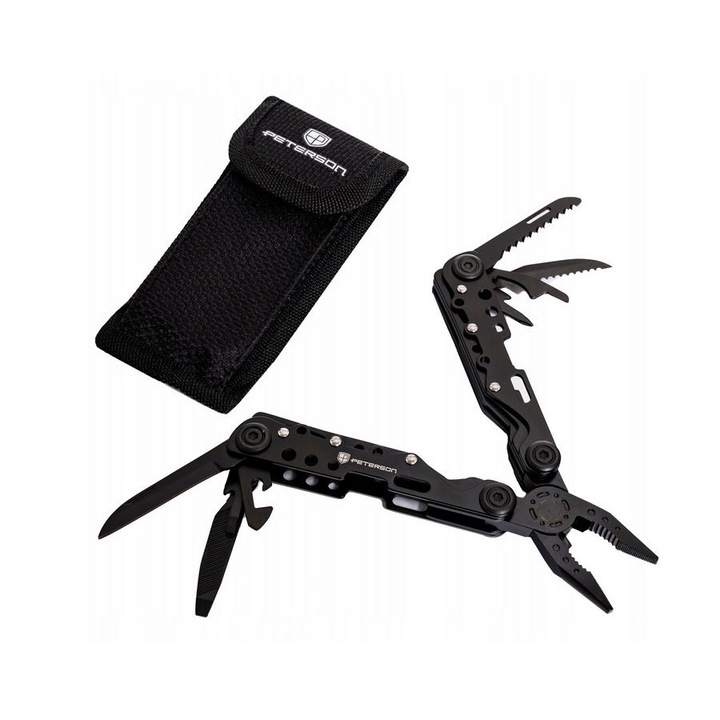 Instrument multifunctional, Peterson, inox, negru