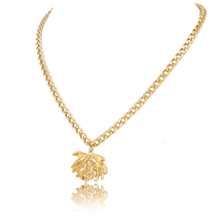 Colier dama, Colibra, Auriu