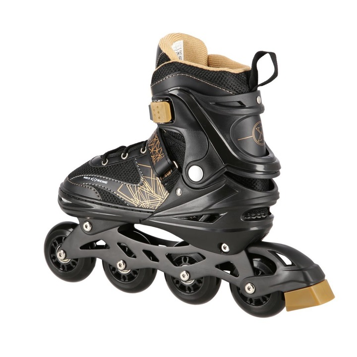 Ролери 4в1, Nils Extreme, черни, 35-38