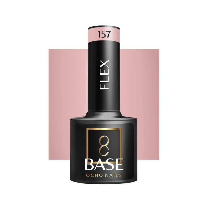 Лак за нокти, Ocho Nails, 157, 5 g, Розов