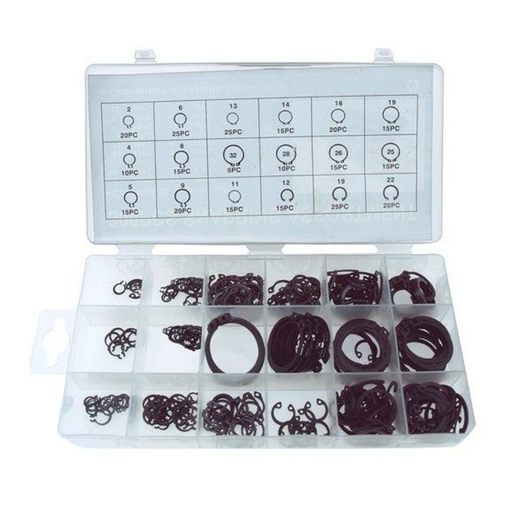 Set 300 inele ax, Beast, Negru