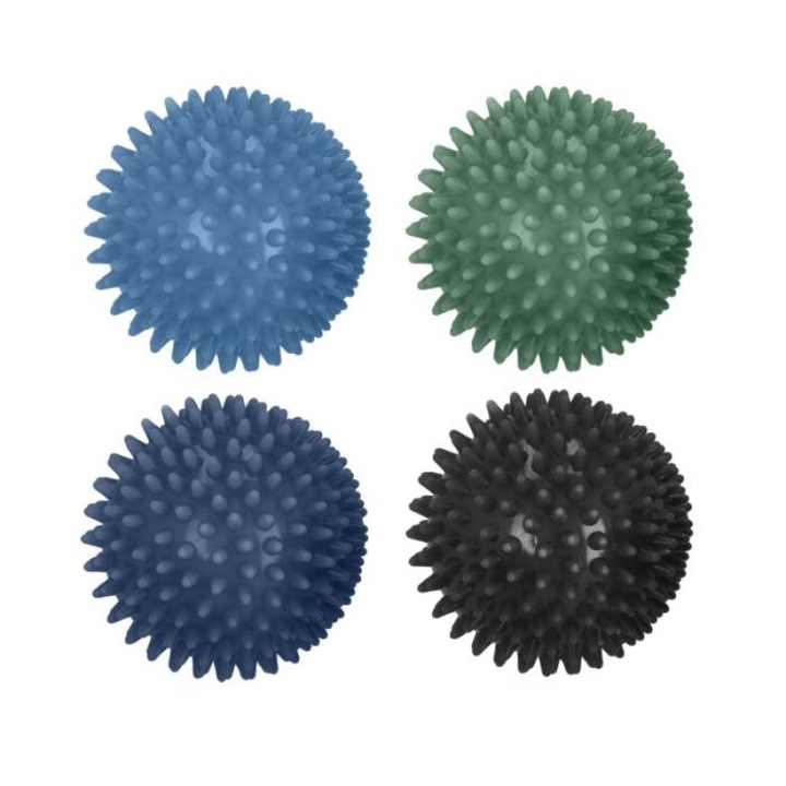 4db mini masszírozó készlet, Spokey, PVC, 6,5 cm, Multicolor