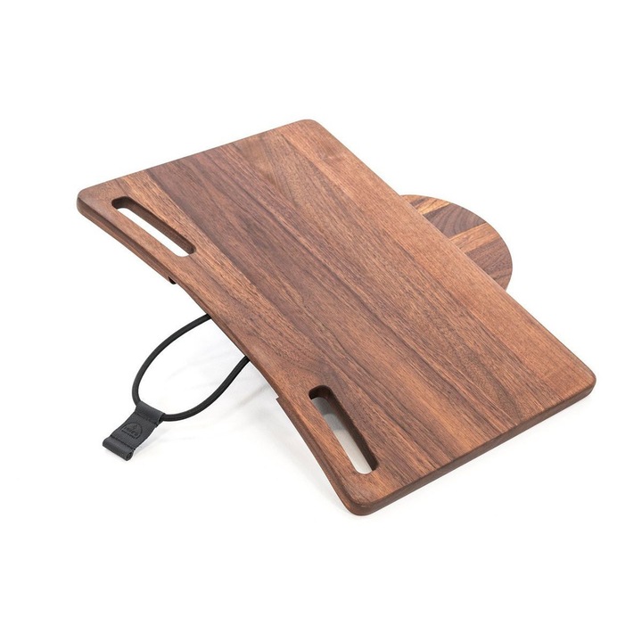 Подложка за лаптоп за фитнес колело, Nohrd, Wood, 3 кг, 55x38x10 см, Кафява