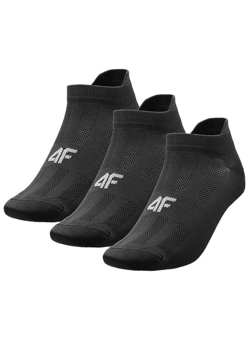 Чорапи, 4F, памук, черни, Черен