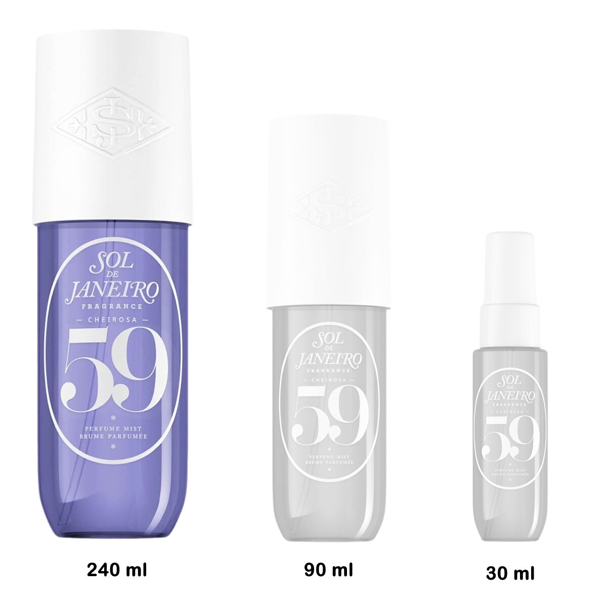 Spray parfumat pentru corp si par pentru femei, Sol de Janeiro