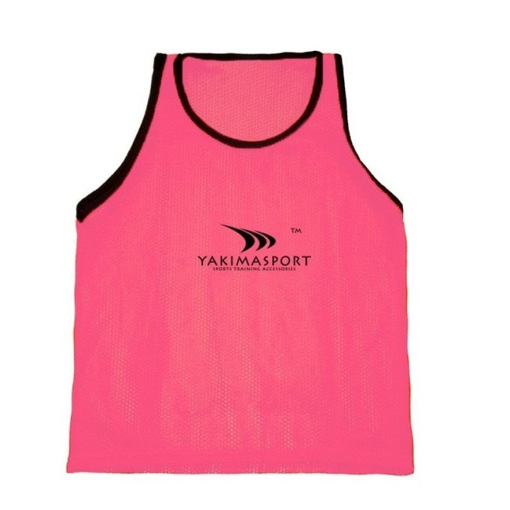 Тренировъчна маркировка YakimaSport, розова, юношеска, 48x41см, 57x50см, 64x56см