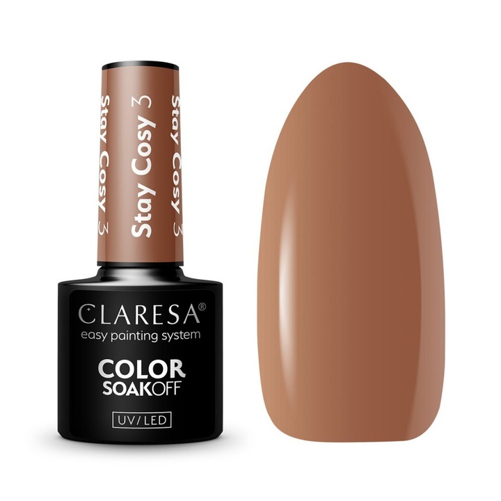 Хибриден лак, Claresa, Stay Cosy, 3 -5гр