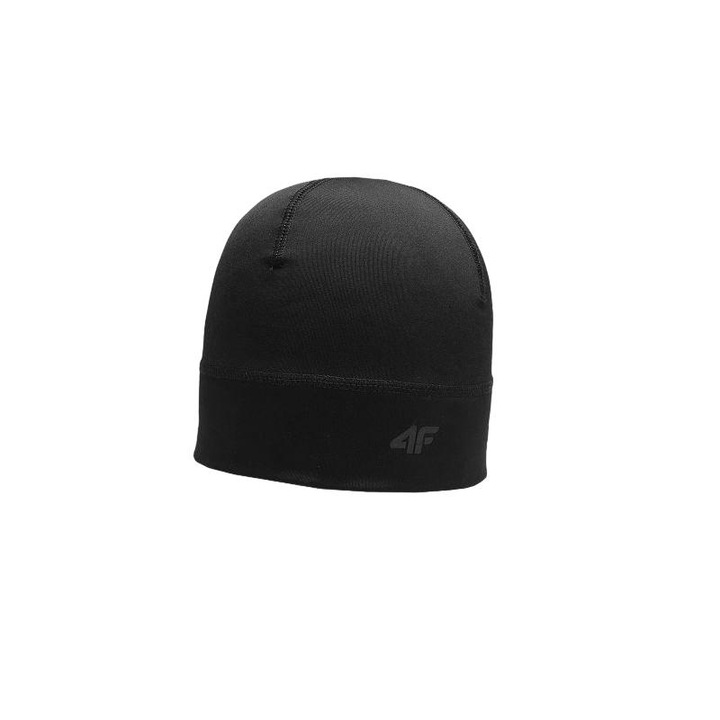 Спортна шапка за мъже 4F, FNK F054, Полиестер, Черна, S/M