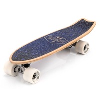 Skateboard Copii, Meteor, 57 x 15 cm, Spaceman, Mini Penny board Din Lemn De Artar, Roti Moi PU 78A Pentru Absorbtia Socurilor, Rulmenti ABEC-7, Suprafata Anti-Alunecare, Compacta Si Usoara, Ideala Pentru Deplasari Urbane Rapide