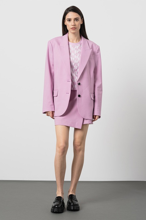 Karl Lagerfeld, Уголемено сако с раздвоен ревер, Пастелнорозов, L