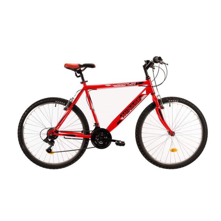 Велосипед Dhs Mtb, 2603 - 26 инча, 480 мм, червен