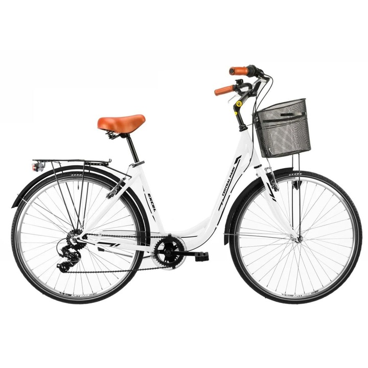 Градски велосипед 2852 Dhs - 28 инча, бял