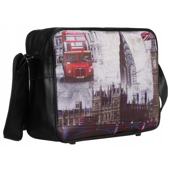 Gyerektáska, Loren, poliészter, többszínű