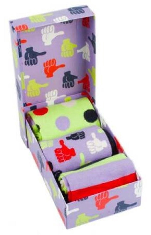 Set 3 perechi sosete dama, Happy Socks, Poliamida/Bumbac