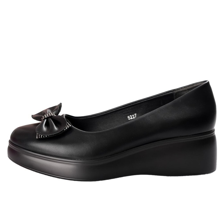 Pantofi Moda Stil Inloy, Negru