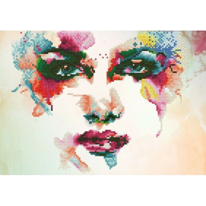 Комплект диамантени гоблени, без рамка, Rainbow Dream 40x28 см