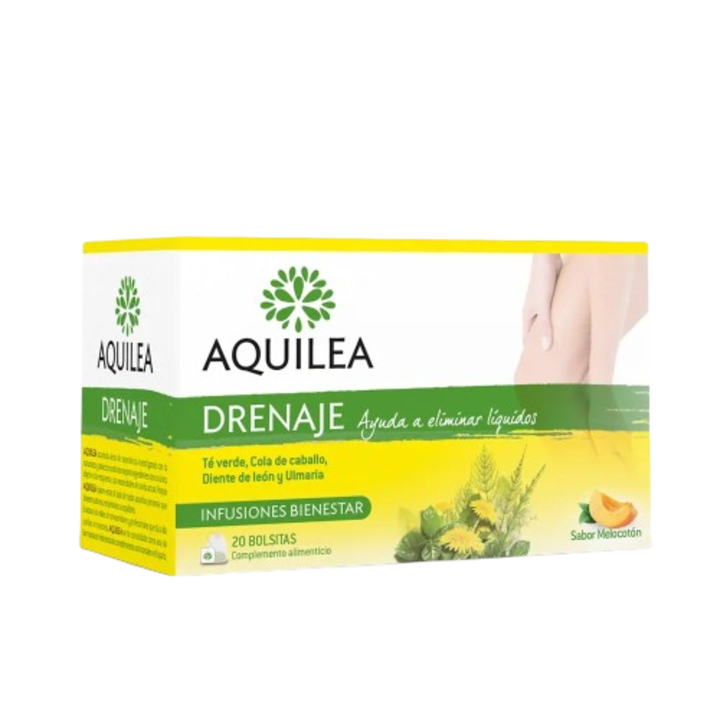 Supliment alimentar pe baza de infuzie de plante cu efect de detoxifiere Aquilea INFUSIONES DRENAJE 20 buc