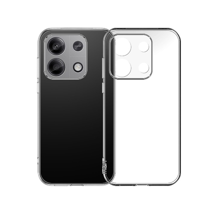 Кейс за телефон Xiaomi Poco X6 5G - 2мм прозрачен силиконов кейс