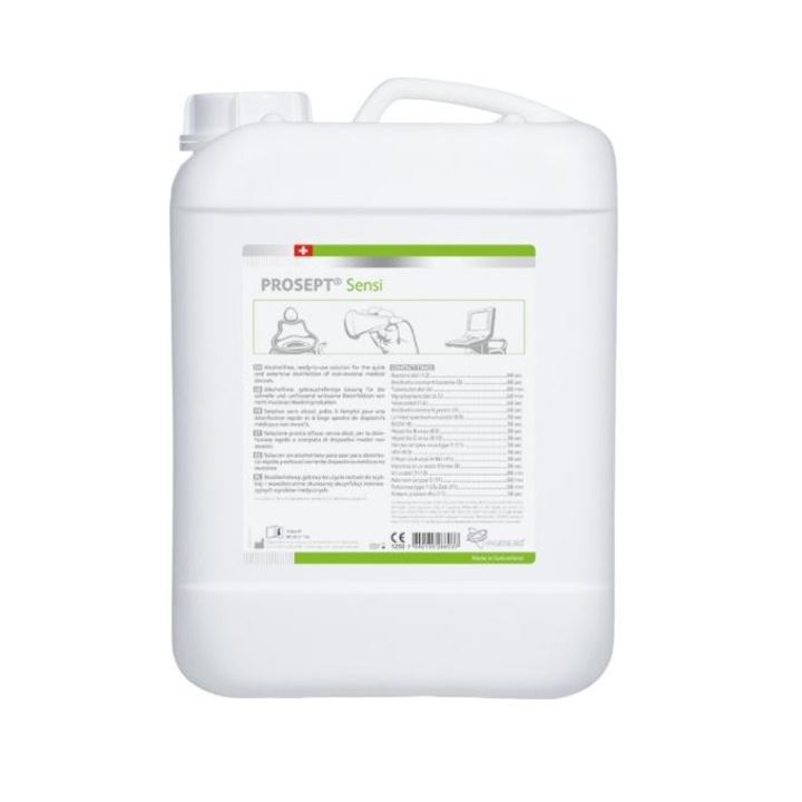 Orvosi eszközök fertőtlenítésére szolgáló folyadék, OCC, Alkoholmentes, 5 l