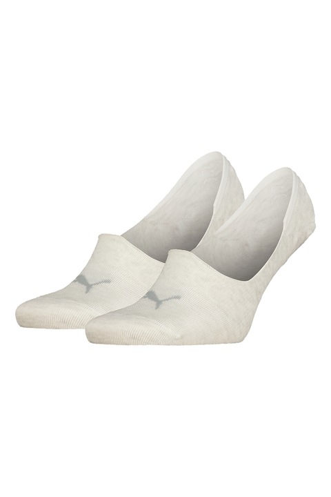 Puma, Унисекс изрязани чорапи - 2 чифта, Мръснобял