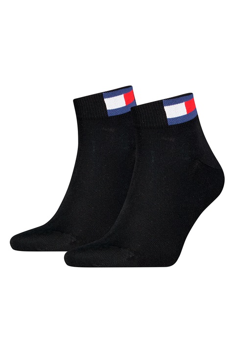 Sosete scurte unisex Tommy Hilfiger, Negru
