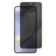 Folie sticla securizata privacy compatibila cu Samsung Galaxy S25, Full Glue, Full Cover