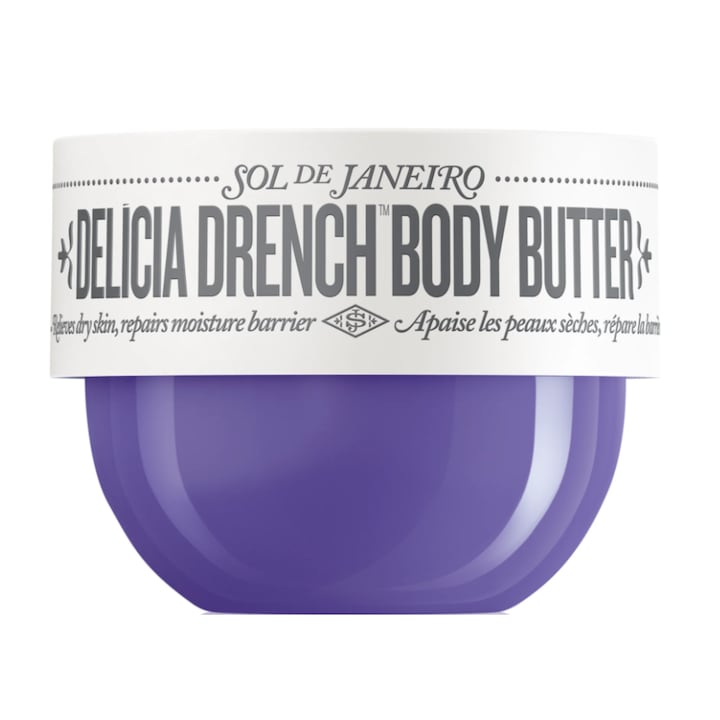 Mélyhidratáló testvaj száraz bőrre, Sol de Janeiro Delicia Drench 75 ml