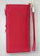 Portofel de dama din piele naturala Hassion A12, red