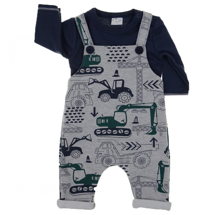 Compleu 2 piese pentru baieti Karen CPB47-86, Multicolor 65212