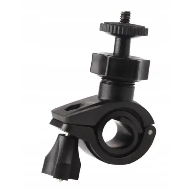 Sunnylife 1/4 hüvelykes kerékpártartó DJI Insta360 One X sportkamerához Osmo Mobile 2 3 15-31mm fekete