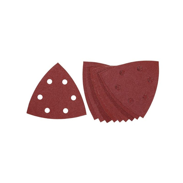 DeWALT - Panza abrazive 80GR 93x93mm, 10 bucati [DT3092-QZ]