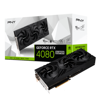 Placa video PNY GeForce RTX™ 4080 SUPER VERTO OC, 16GB GDDR6X, 256-bit Placa video PNY GeForce RTX™ 4080 SUPER VERTO OC, 16GB GDDR6X, 256-bit
