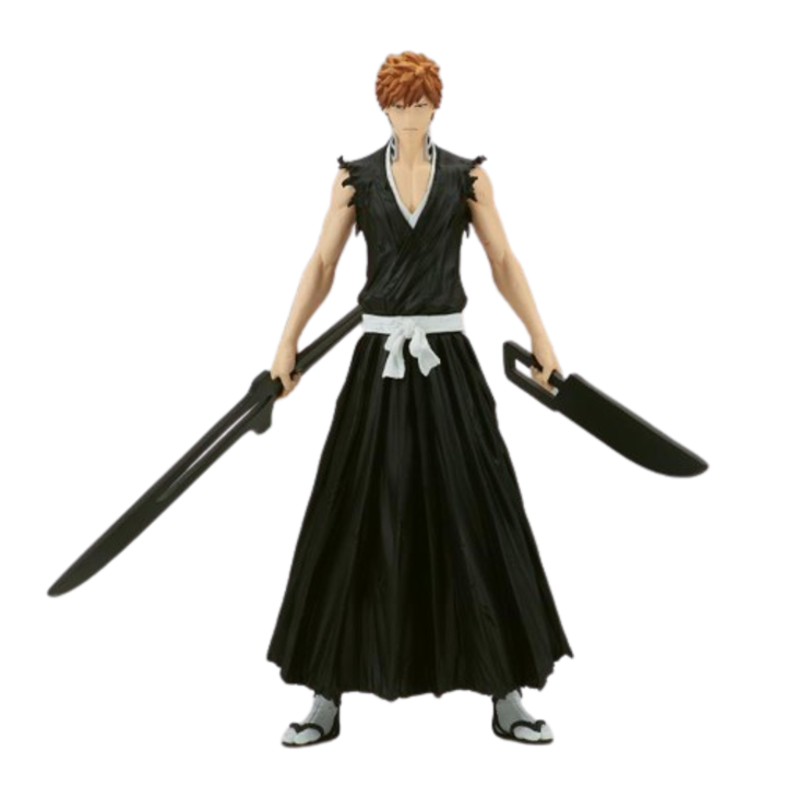 Bleach Solid and Souls Ichigo Kurosaki figura, 17 cm