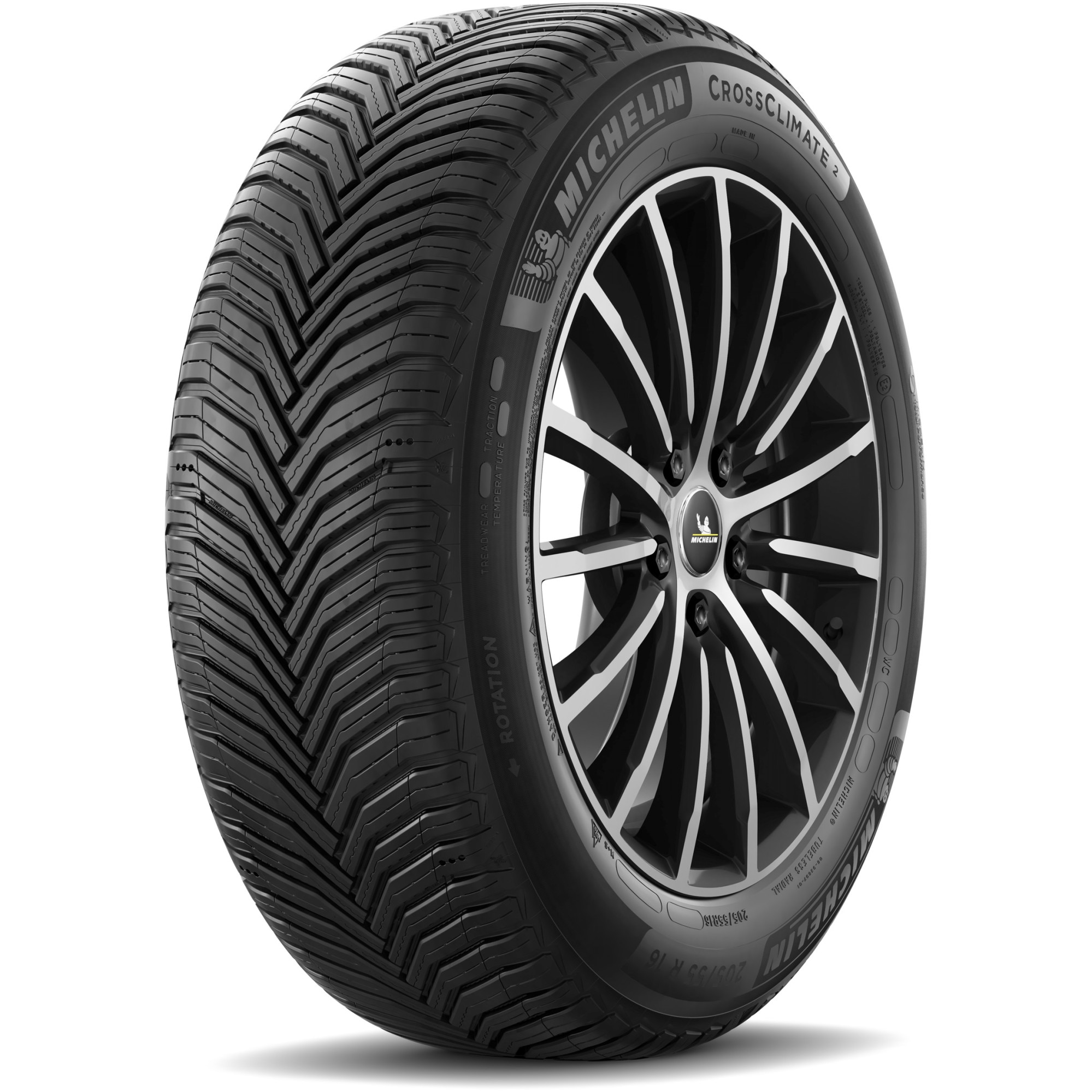 ②n Anvelopa all season Michelin CROSSCLIMATE 2 205/55R16 94V