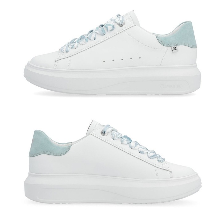 Rieker Rieker Revolution női fűzős fehér sneaker félcipő W1201-81