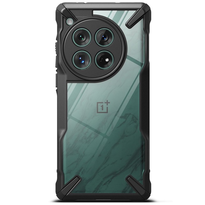 Калъф Ringke Fusion X, съвместим с OnePlus 12, Черен