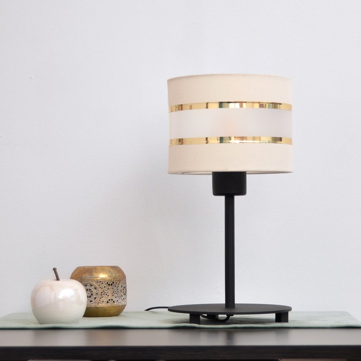 Lampa de noapte HELEN B-0801/1 BK-B +EC+GO+MAT