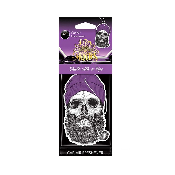 Aroma Muertos autós légfrissítő, Skull Pipe Coral Stuff