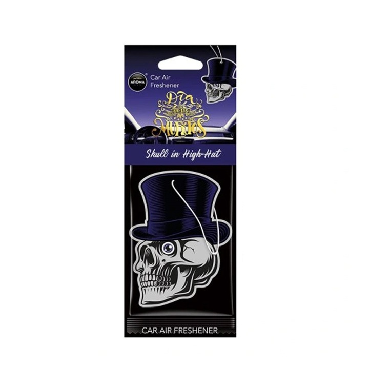 Odorizant auto Aroma Muertos, Skull in Hat Black Oud