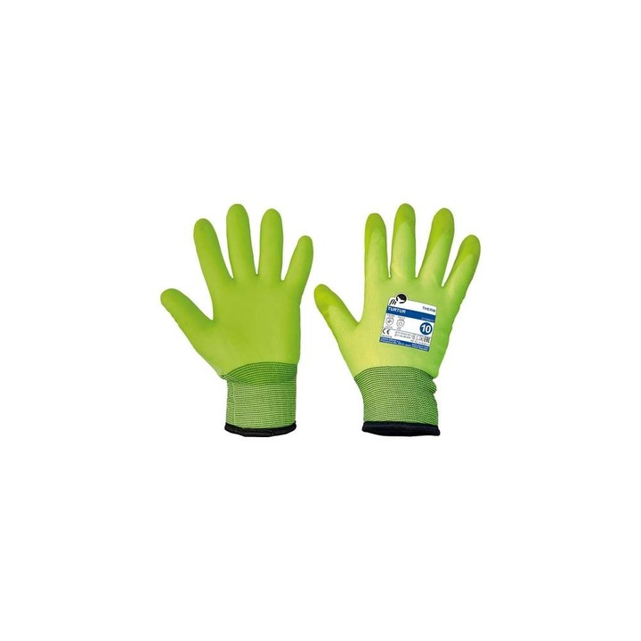 Manusi protectie frig Cerva TURTUR WINTER, verde, mas. 10